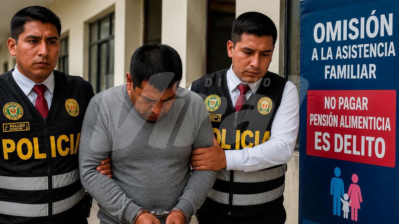 Revocan pena suspendida y ordenan prisión para hombre que no pagó más de S/10 000 de pensión alimentaria en Caravelí