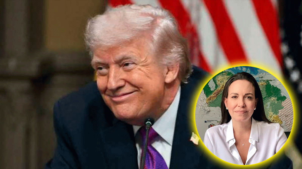 Trump recomienda a María Corina Machado posponer su regreso a Venezuela por seguridad