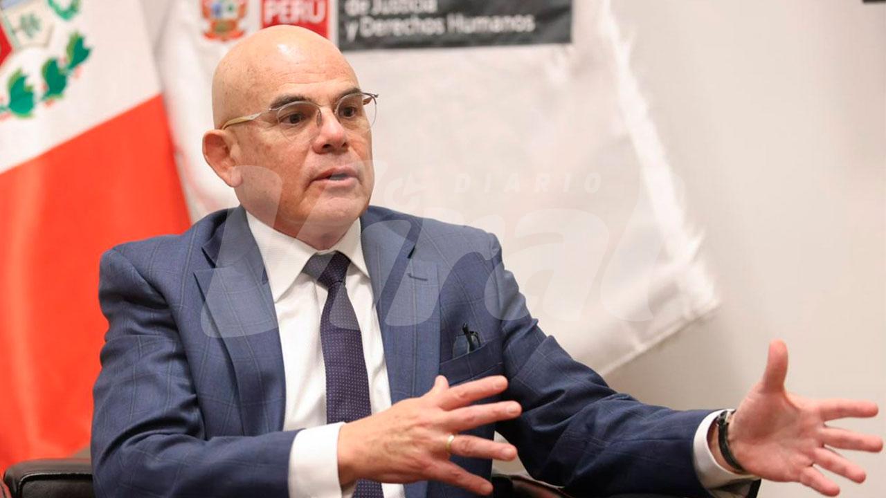 Ministro de Justicia se retracta por cuestionamiento al Código Procesal Penal
