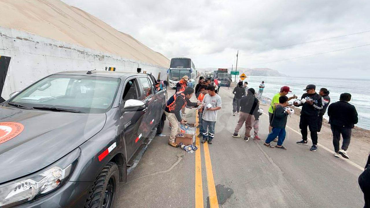 Derrumbes en Atico y Ocoña generaron afectación a 1471 personas y 61 quedaron damnificadas
