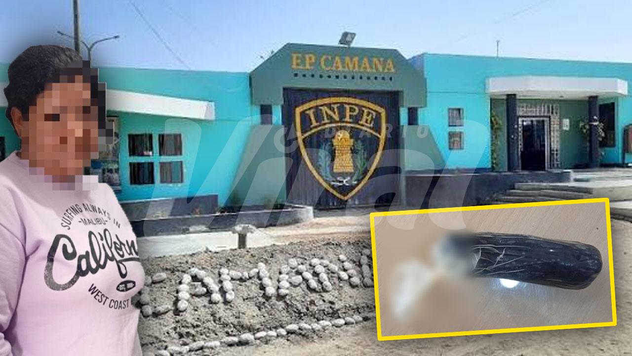 Frustran ingreso de droga al penal de Camaná