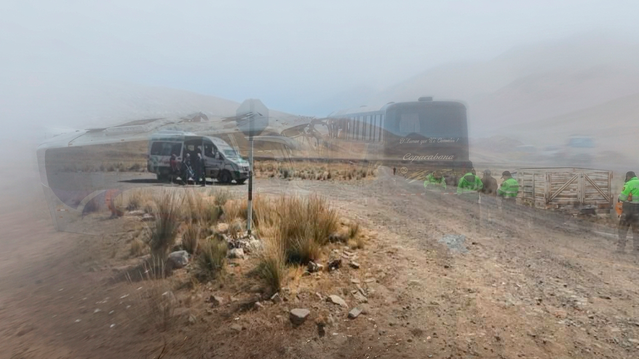 Tragedia en Tacna: cinco muertos y más de 16 heridos tras choque entre bus y camioneta