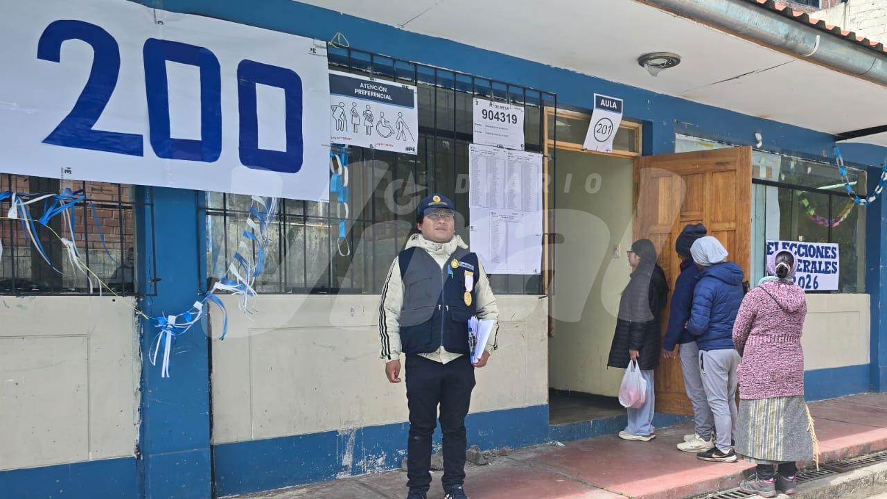 199 fiscales supervisan proceso electoral en Puno en 463 locales de votación