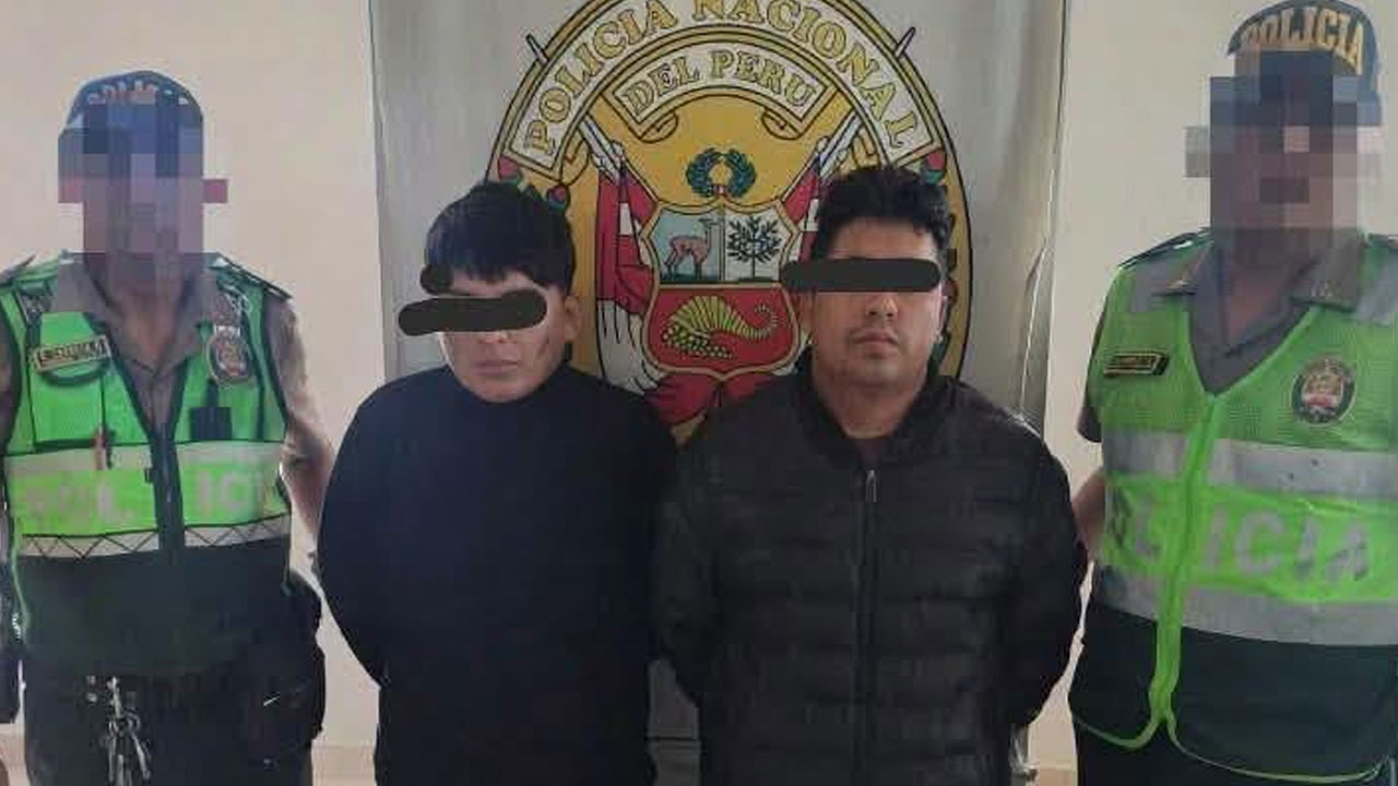 Majes: capturan a banda de presuntos ladrones de motos