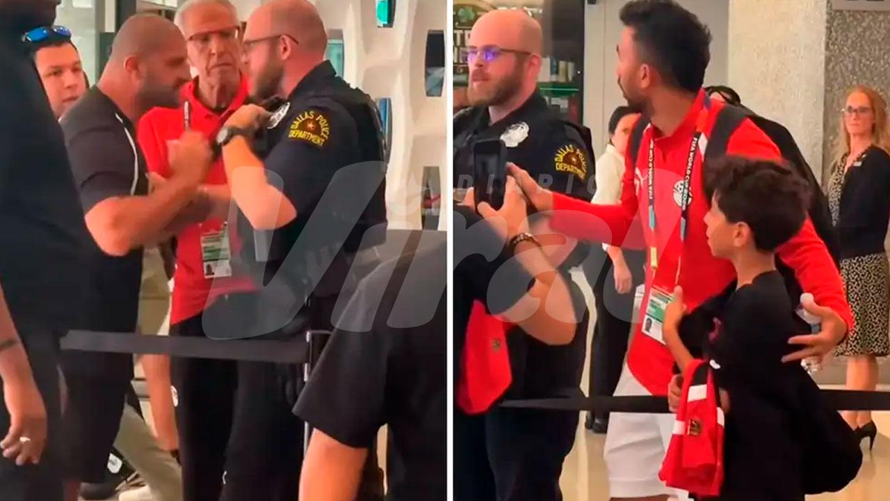 Delegación de Egipto se enfrenta a policía de EE.UU. por foto de jugador con un menor